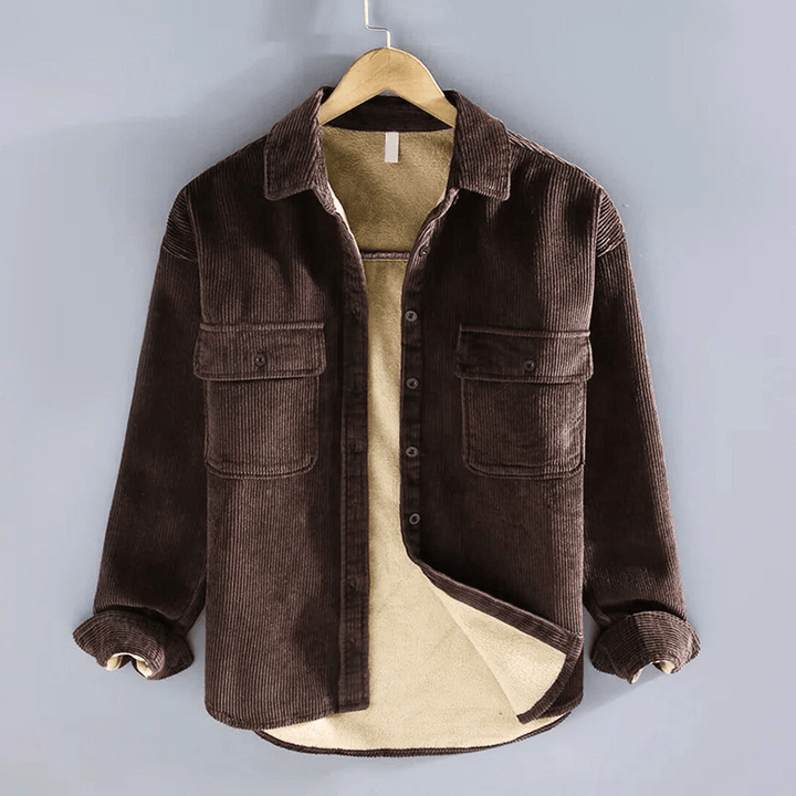 Men's Overshirt Corduroy Trendy and Comfortable