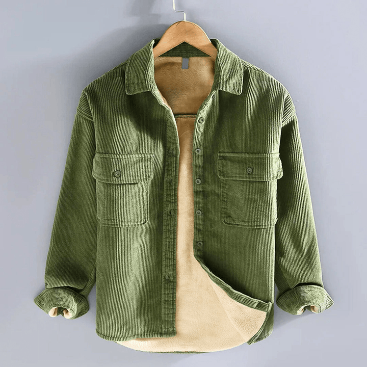 Men's Overshirt Corduroy Trendy and Comfortable