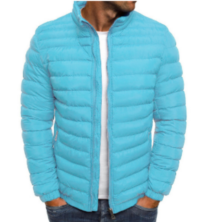Men's Puffer Jacket Warm With Hood For Comfort And Protection