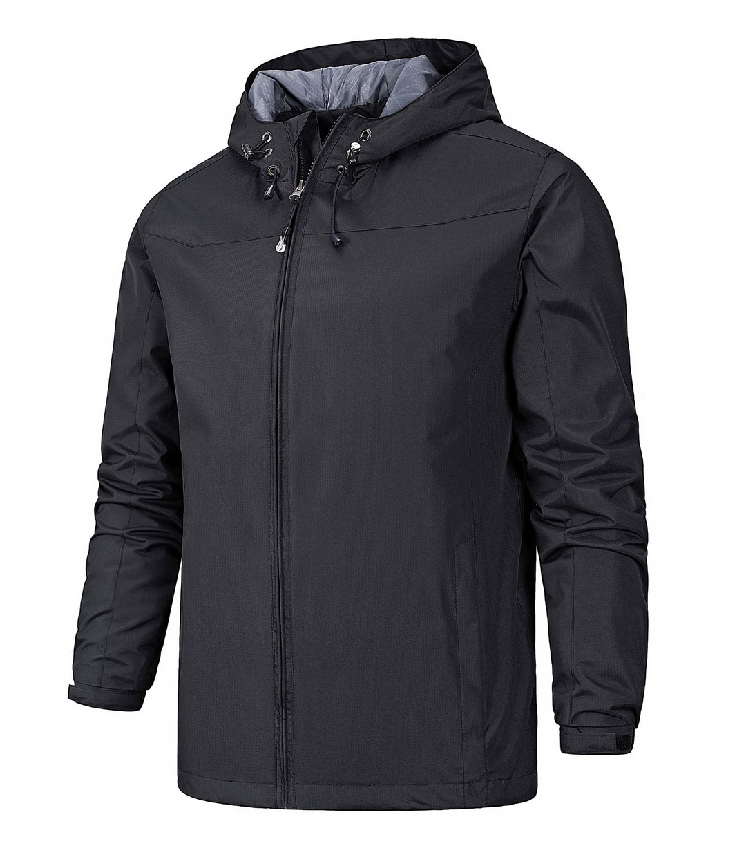 Herren Regenjacke Wasserdicht Atmungsaktiv Outdoorjacke