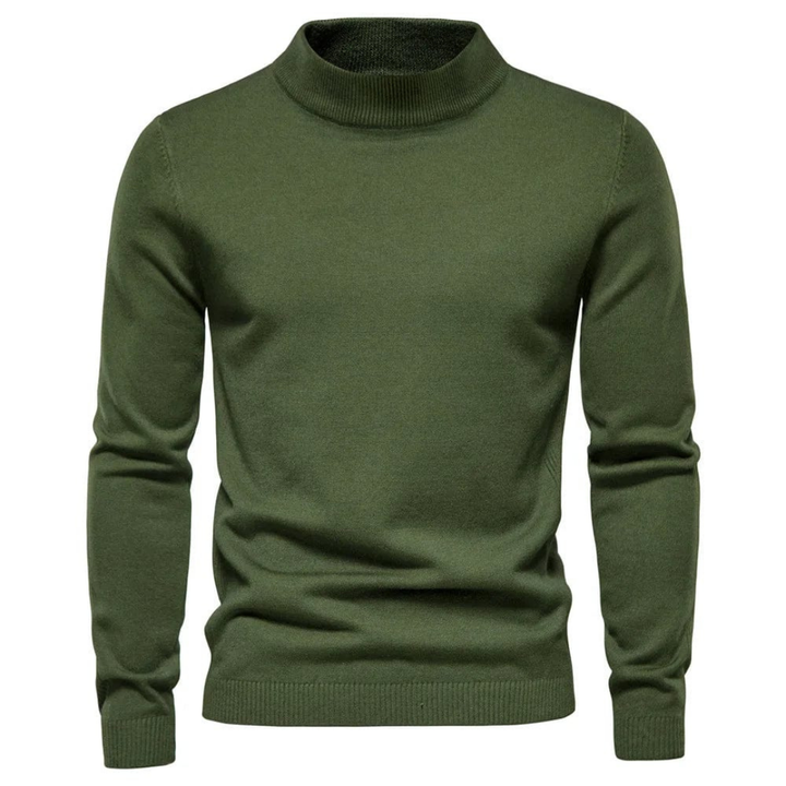 Men's Turtleneck Sweater Wool Casual Elegant