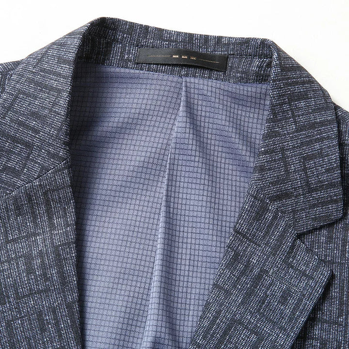 Herren Sakko Geometrisches Muster Modernes Design
