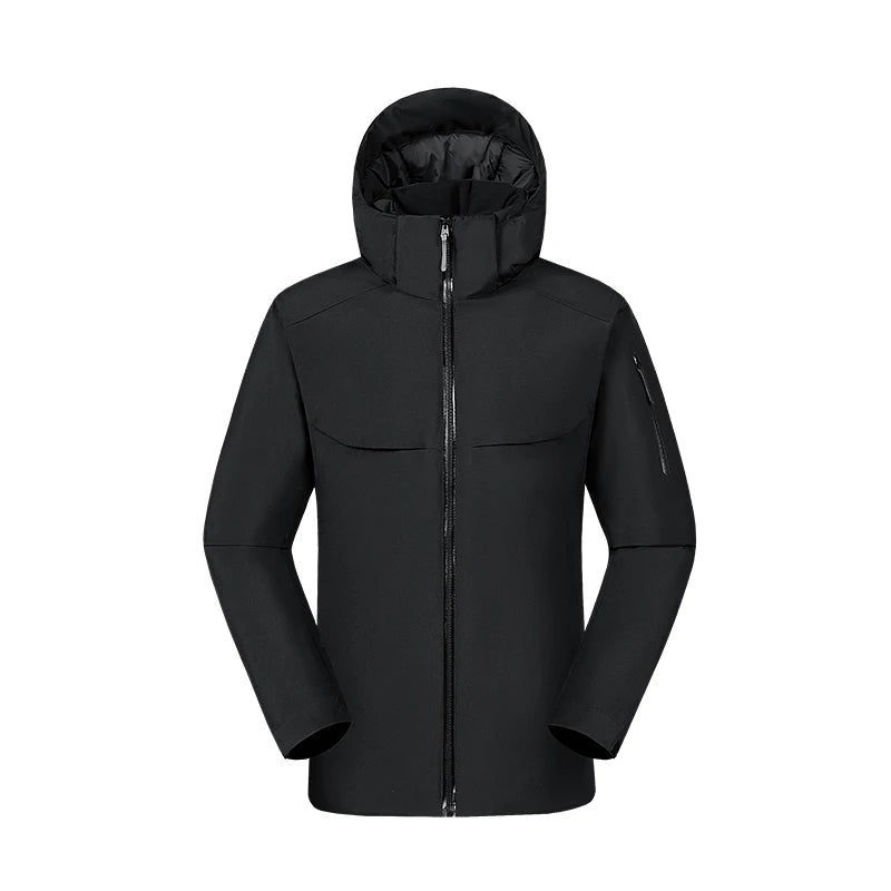 Herren Softshell Jacke Mit Kapuze Lässig Und Funktional