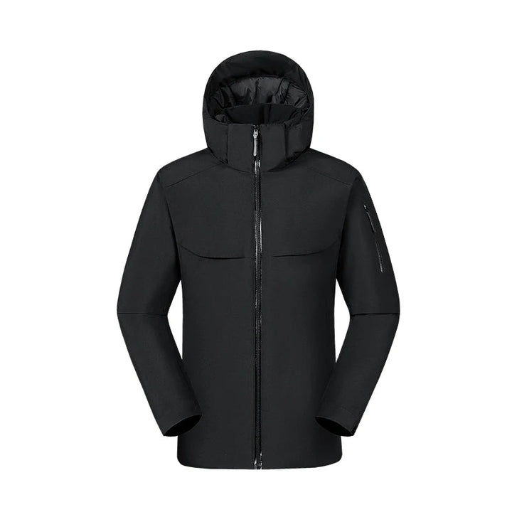 Herren Softshell Jacke Mit Kapuze Lässig Und Funktional