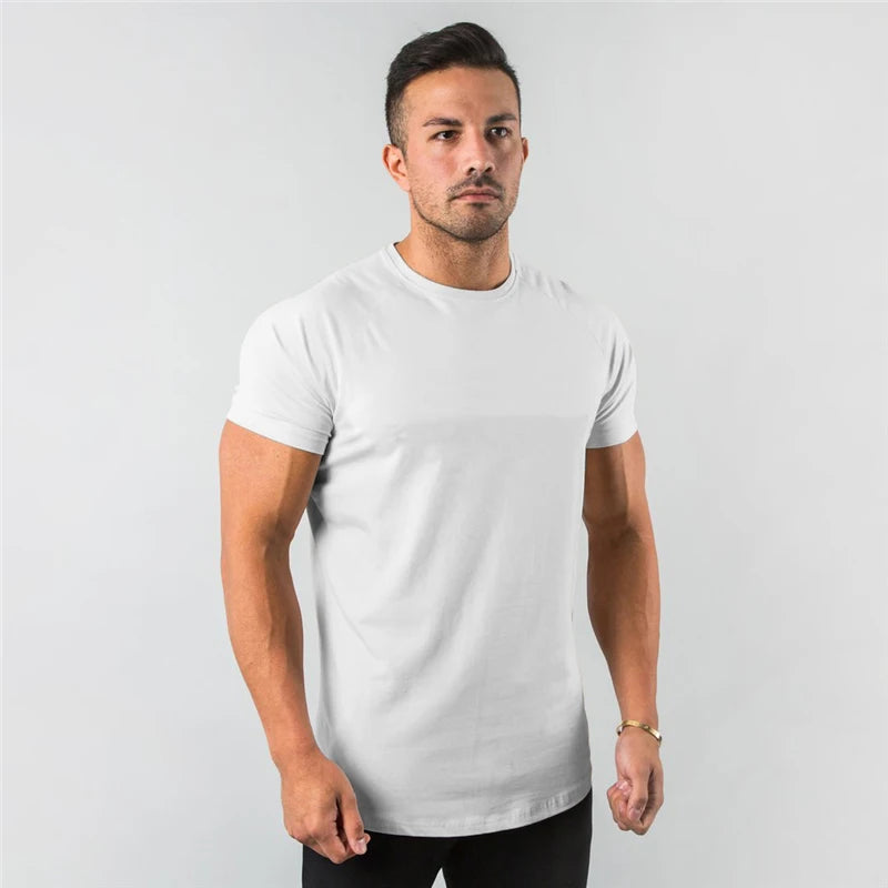 Men's T-Shirt Breathable Sporty Short Sleeve
