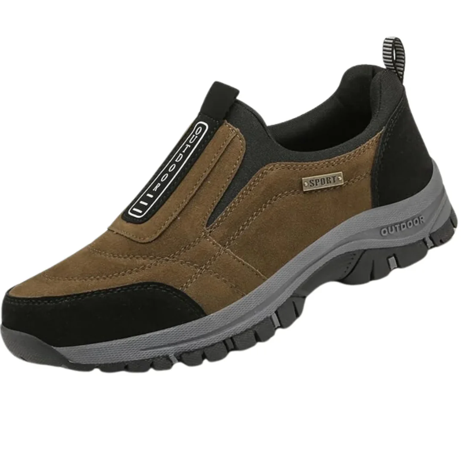 Men's Hiking Slip-On Shoes Comfortable Breathable Upper Material