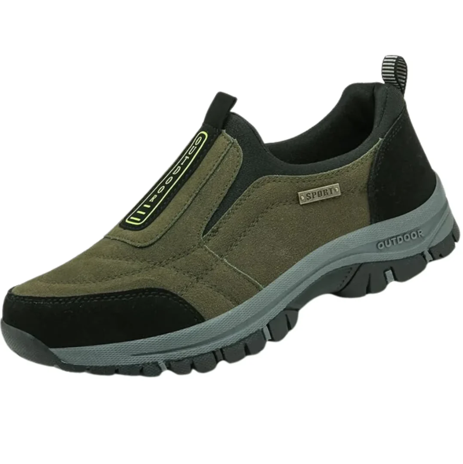 Men's Hiking Slip-On Shoes Comfortable Breathable Upper Material