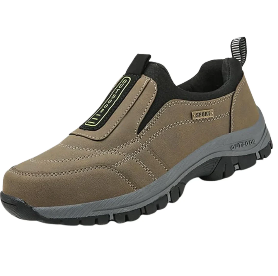 Men's Hiking Slip-On Shoes Comfortable Breathable Upper Material