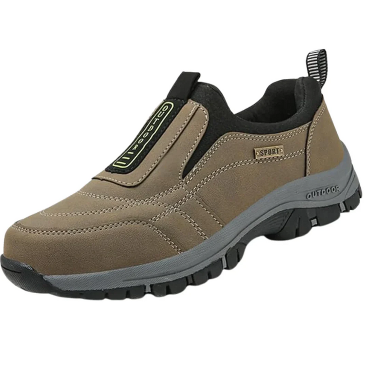 Men's Hiking Slip-On Shoes Comfortable Breathable Upper Material