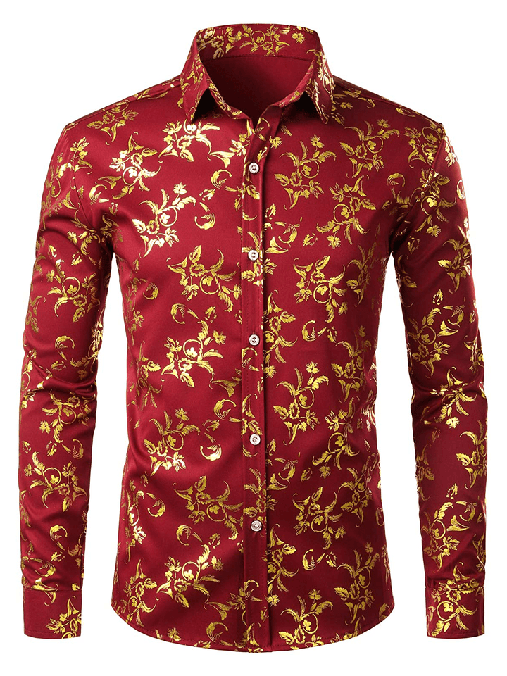 Men's Shirt Long Sleeve - Casual Stylish