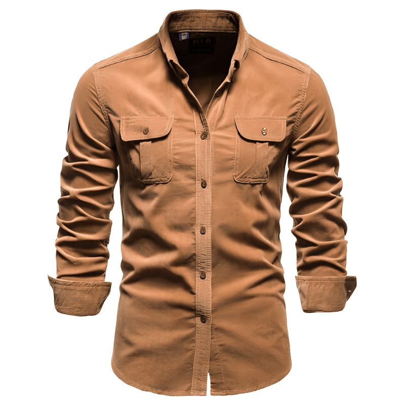 Men's shirts long sleeve breathable modern design