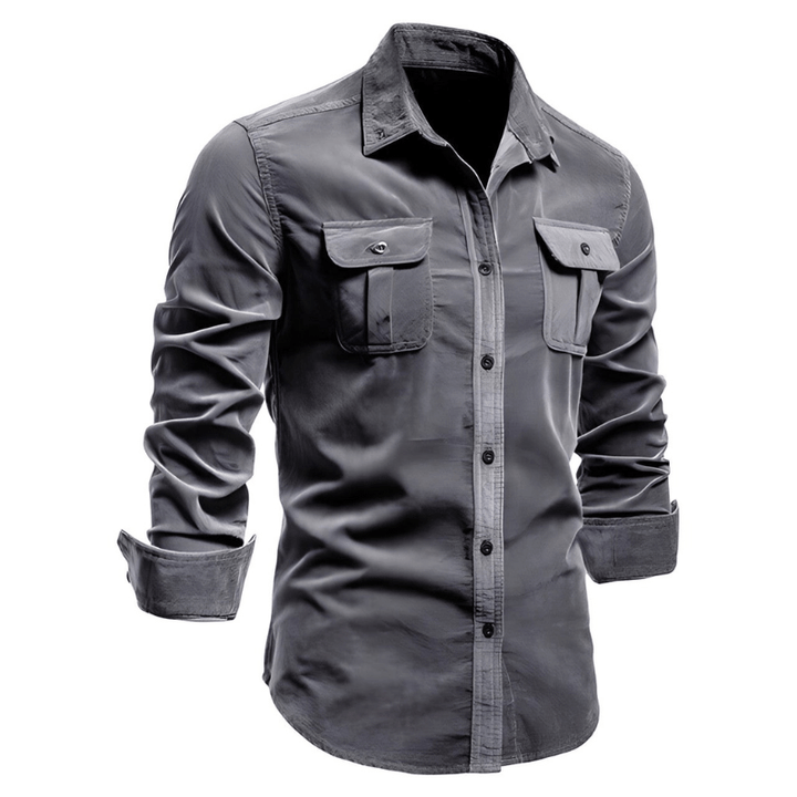 Men's shirts long sleeve breathable modern design