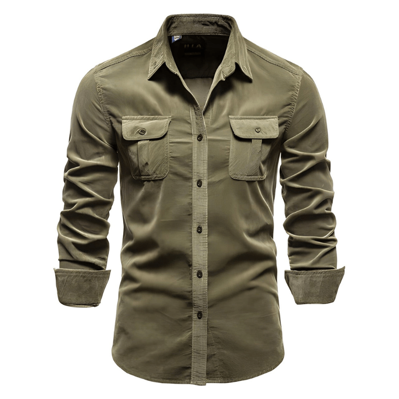 Men's shirts long sleeve breathable modern design