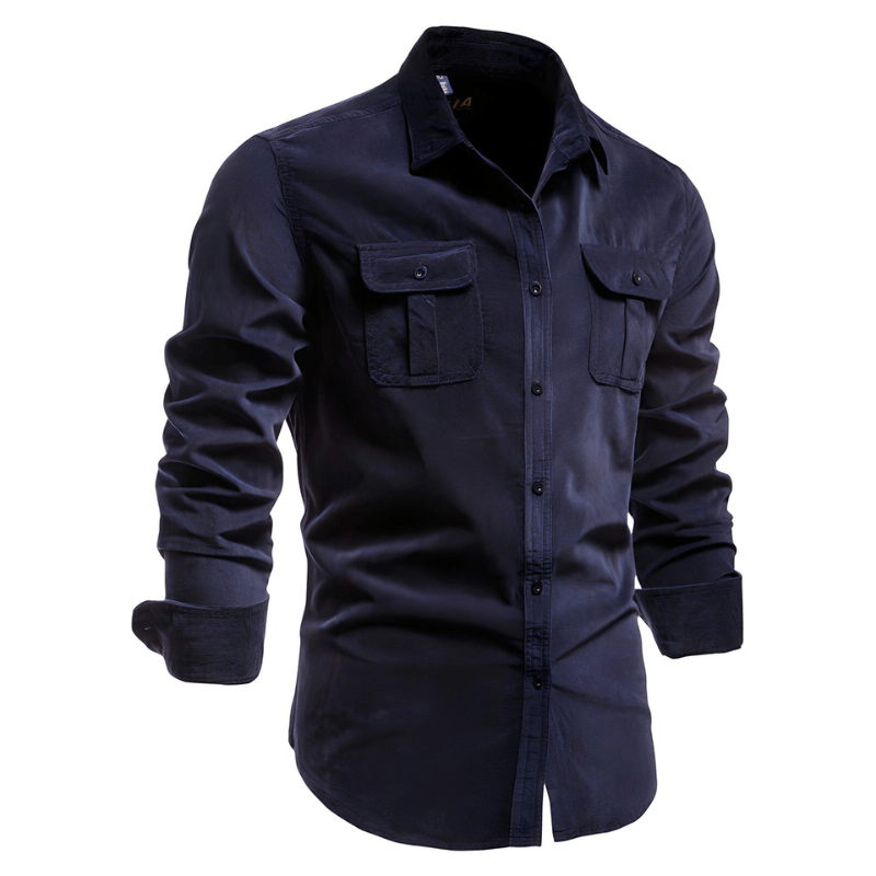 Men's shirts long sleeve breathable modern design