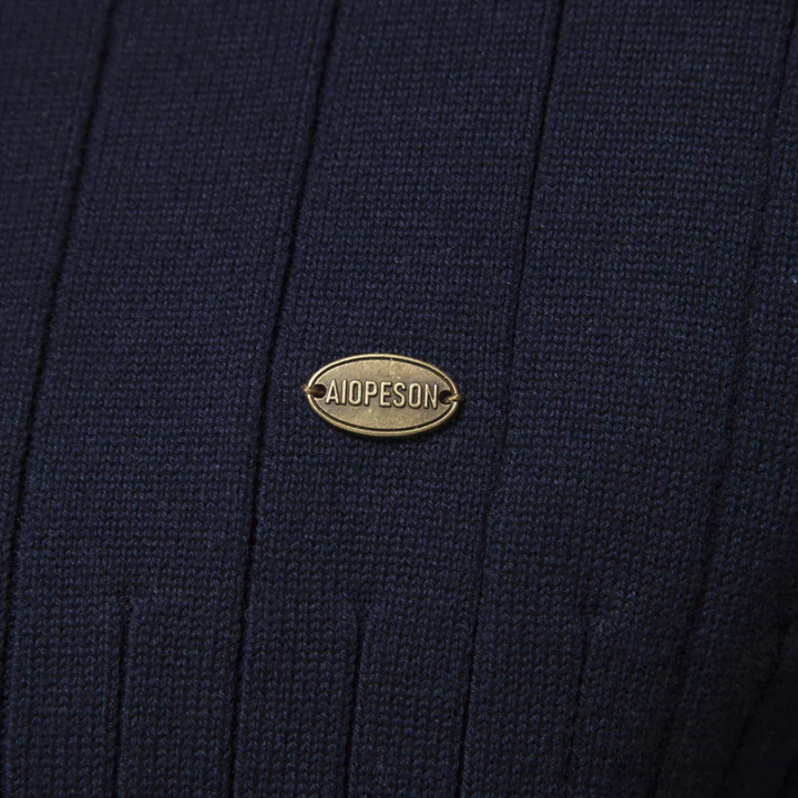 Men's knitted pullover half zipper high quality