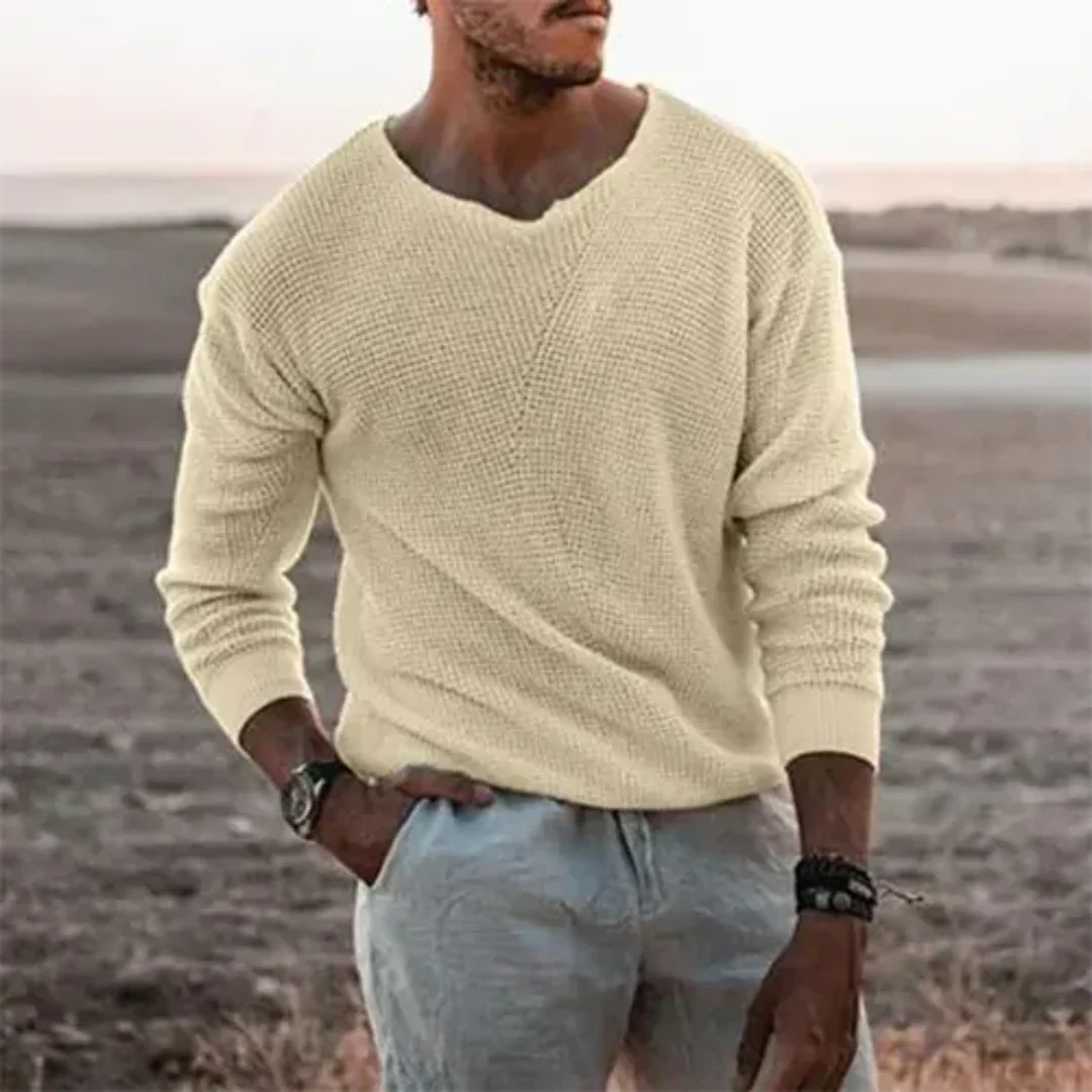 Men's Sweater Soft Knit Casual