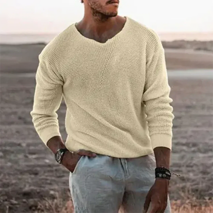 Men's Sweater Soft Knit Casual