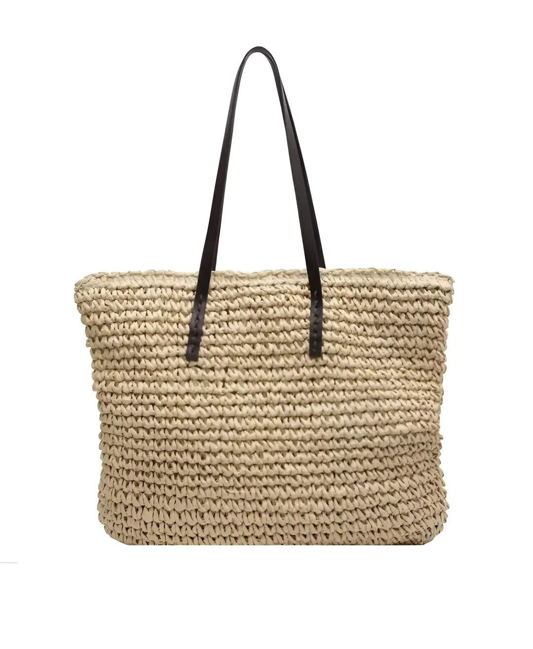 Boho women's bag – handwoven beach bag with tassels & details