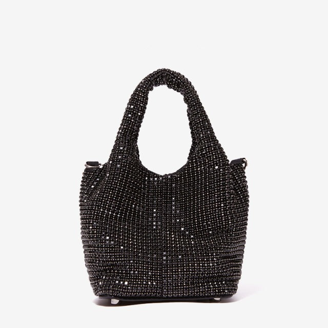 Sparkling Rhinestone Evening Bag Women – Mini Clutch with Shoulder Chain