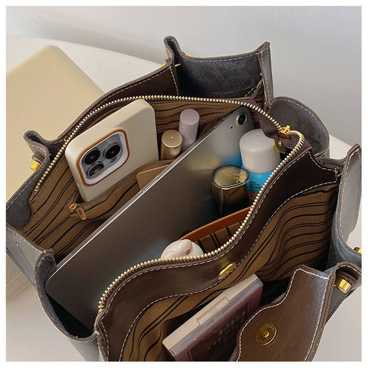Shopper en simili cuir – Fait main & durable