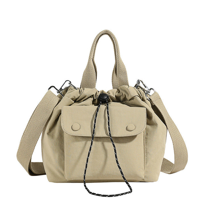 Vegan leather handbag with texture – Stylish & sustainable