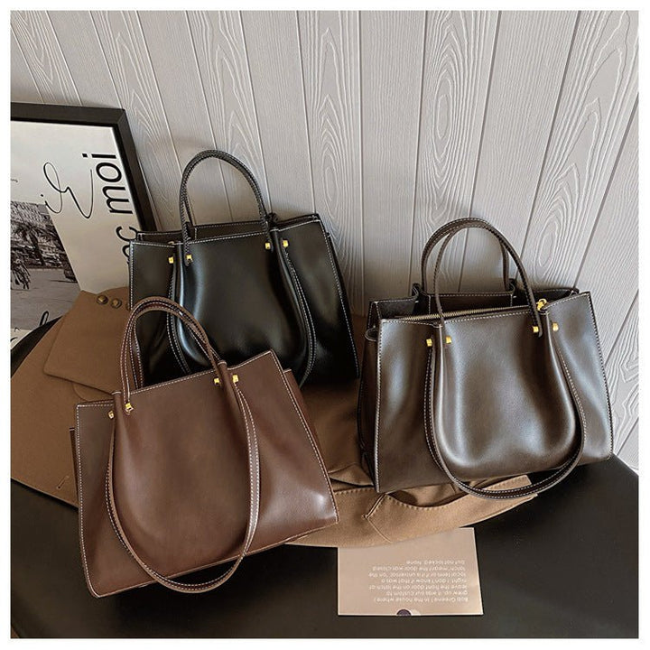 Shopper en simili cuir – Fait main & durable