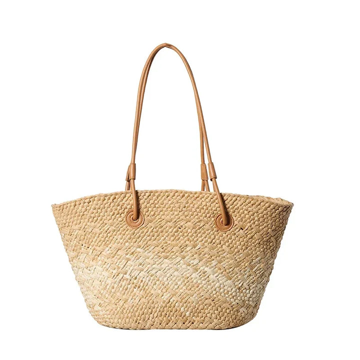 French Luxury Beach Bag Women – Handmade Raffia Summer Bag