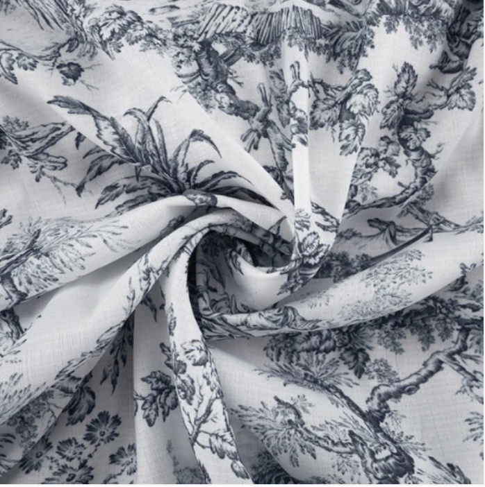 Elegant summer dress with puff sleeves & pleated skirt