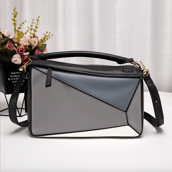 Rectangular beach bag made of vegan leather – Sustainable & Stylish