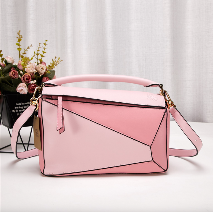 Rectangular beach bag made of vegan leather – Sustainable & Stylish