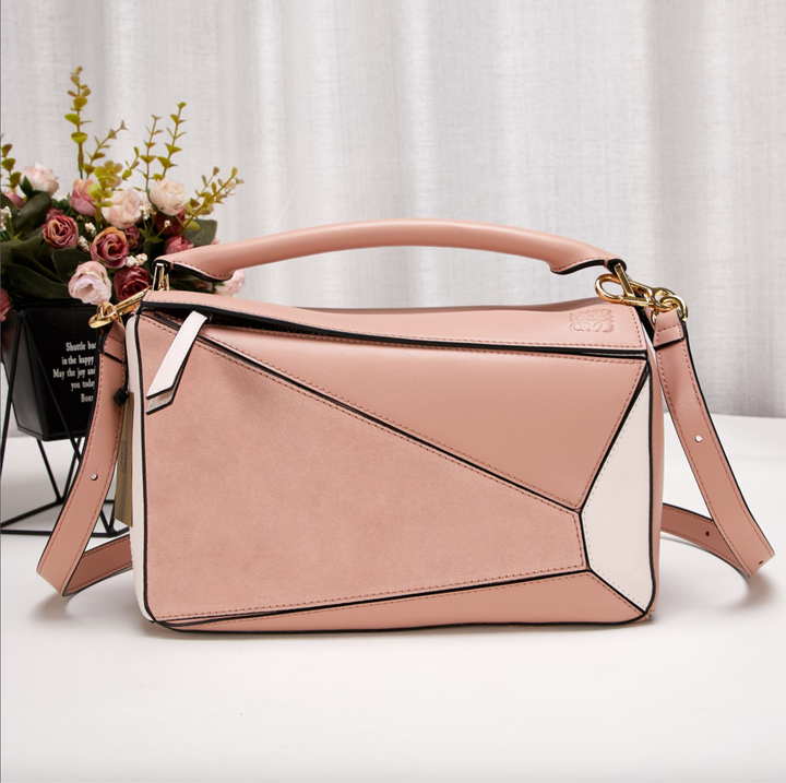 Rectangular beach bag made of vegan leather – Sustainable & Stylish