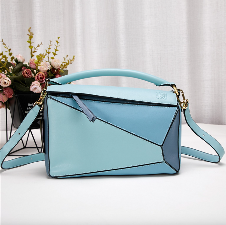 Rectangular beach bag made of vegan leather – Sustainable & Stylish