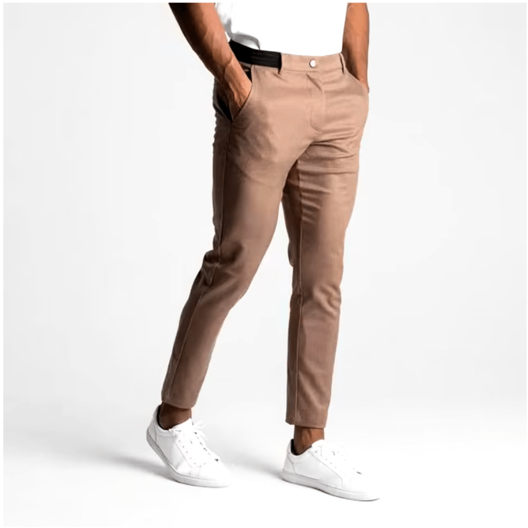 Stylish chino pants for men in slim fit, comfortable and versatile