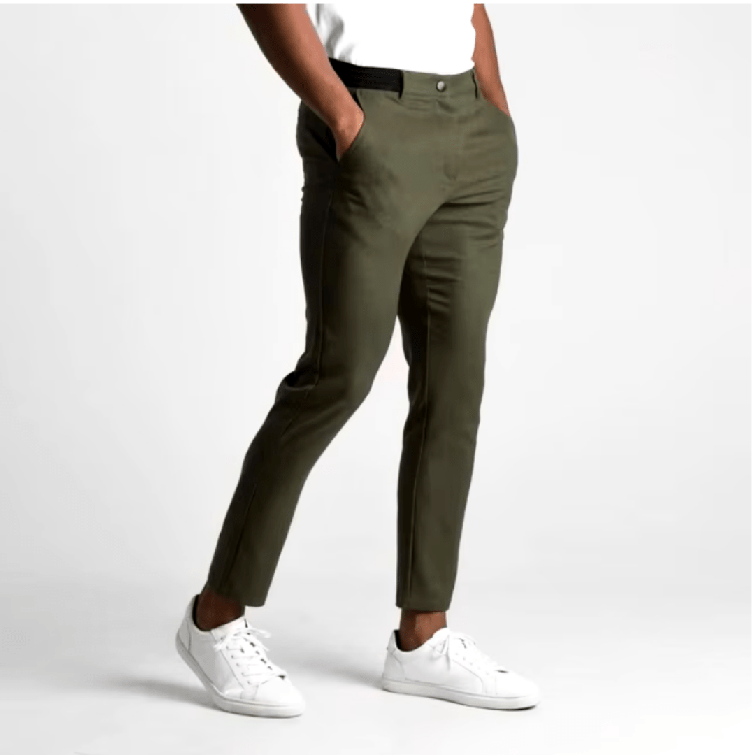 Stylish chino pants for men in slim fit, comfortable and versatile