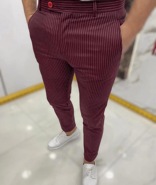 Slim-Fit Casual Men's Pants – Stylish Men's Trousers for Comfort and Elegance