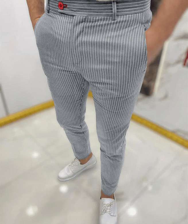 Slim-Fit Casual Men's Pants – Stylish Men's Trousers for Comfort and Elegance