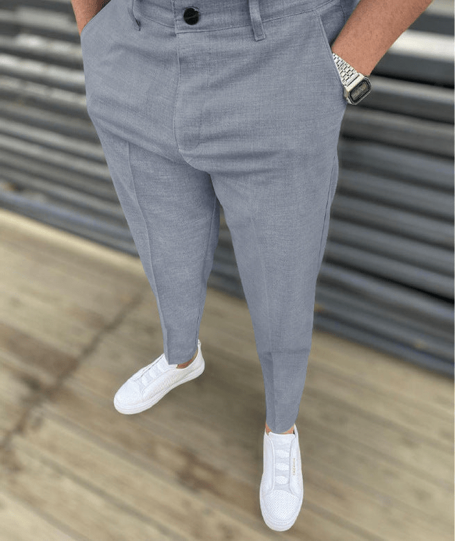 Slim-Fit Casual Men's Pants – Stylish Men's Trousers for Comfort and Elegance