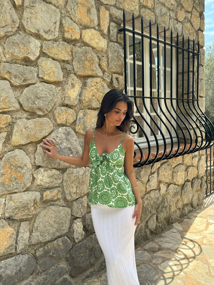 Sleeveless Viscose Top for Summer