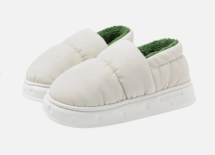 Unisex Slippers Warm Fleece Non-slip