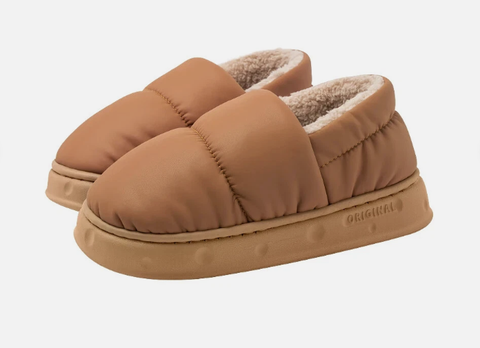Unisex Slippers Warm Fleece Non-slip