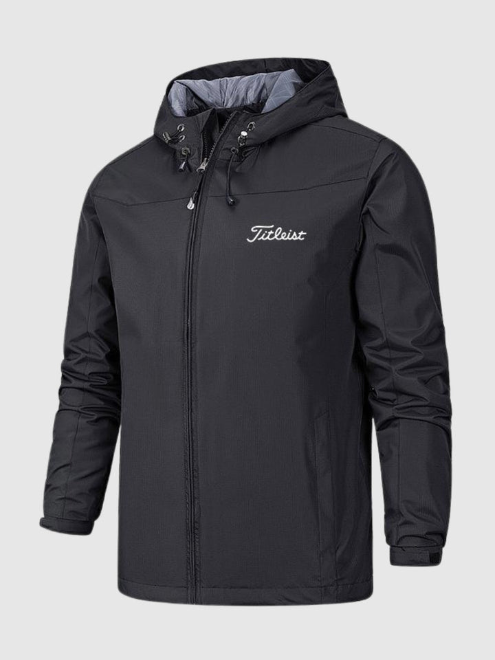Herren Regenjacke Wasserdicht Modern Atmungsaktiv