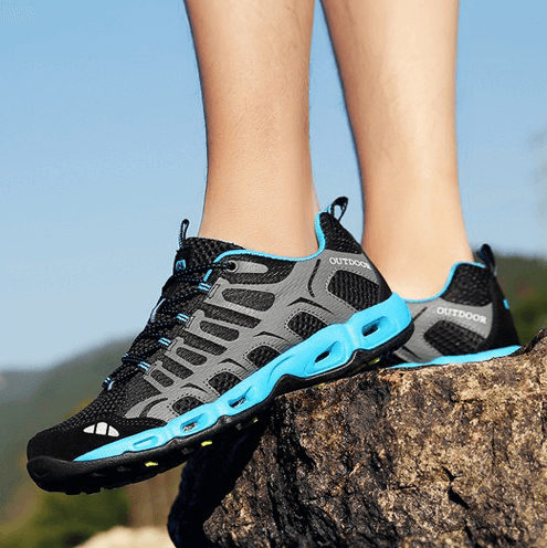 Hiking Shoes Men - Sporty Functional for Outdoor and Trekking