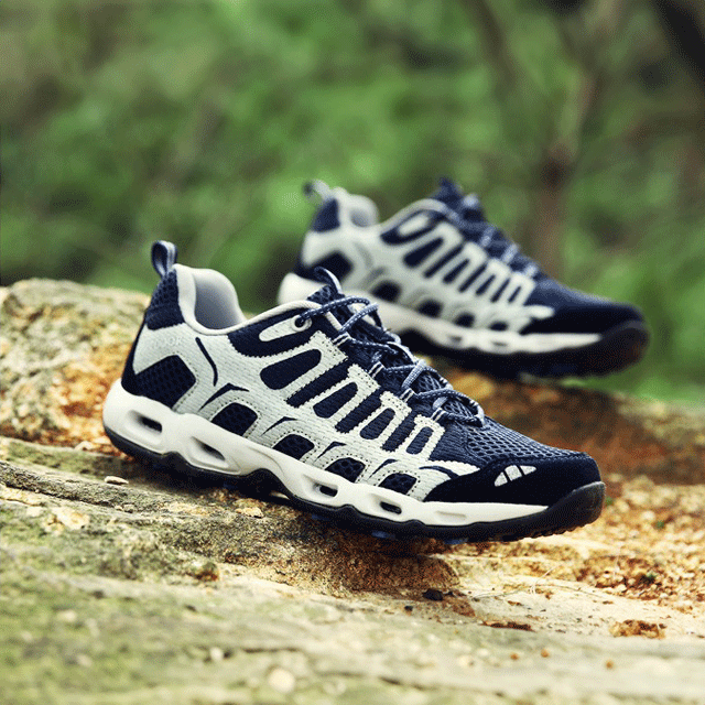 Hiking Shoes Men - Sporty Functional for Outdoor and Trekking