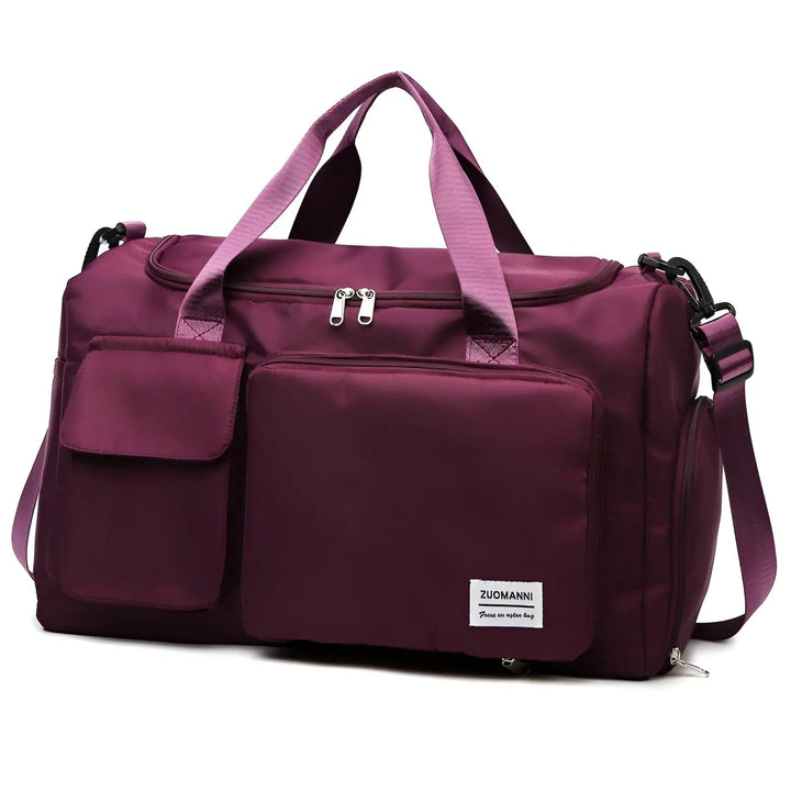 Large Waterproof Travel Bag – Sports & Weekend Bag for Women and Men