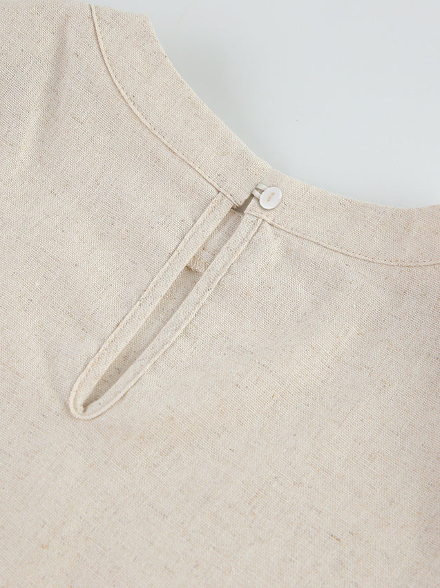 Women's Linen Set – Loose Fit – 2-piece Summer Outfit