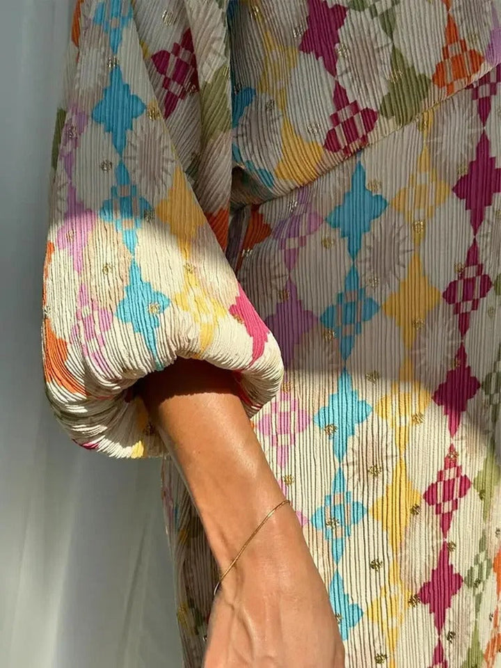 Women's Dress Set – Light Viscose – Flowing Elegant Summer Style