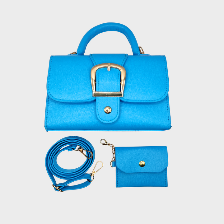 Ensemble de sacs à main et de portefeuilles en cuir vegan luxueux