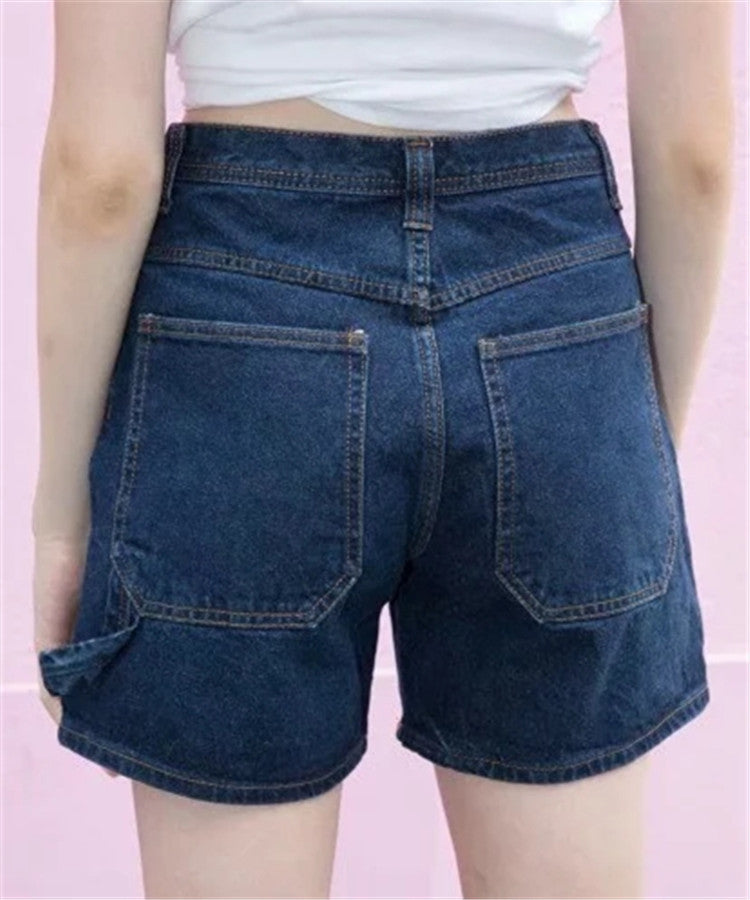 Shorts taille haute pour femmes – Élégants shorts d'été à jambe large