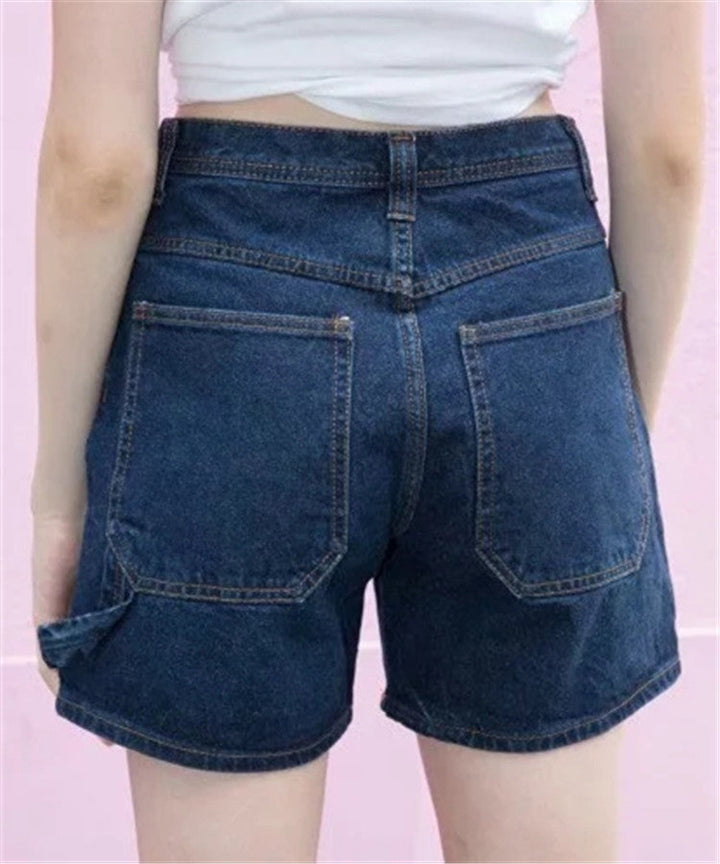 Shorts taille haute pour femmes – Élégants shorts d'été à jambe large