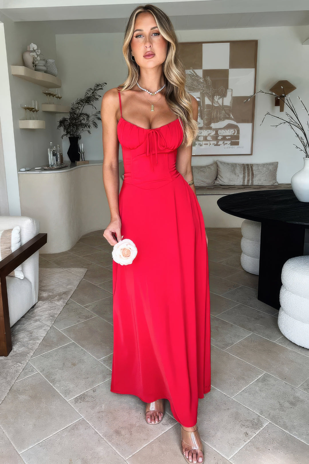 Elegantes Damen Sommer Maxikleid – Leicht & Luftig für heiße Tage